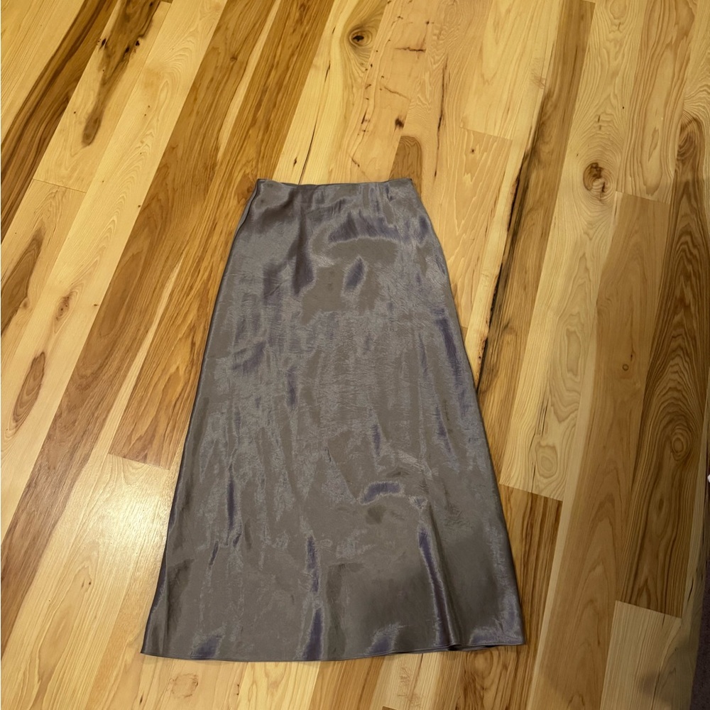 Aritzia Slip Satin Maxi Skirt Size 2